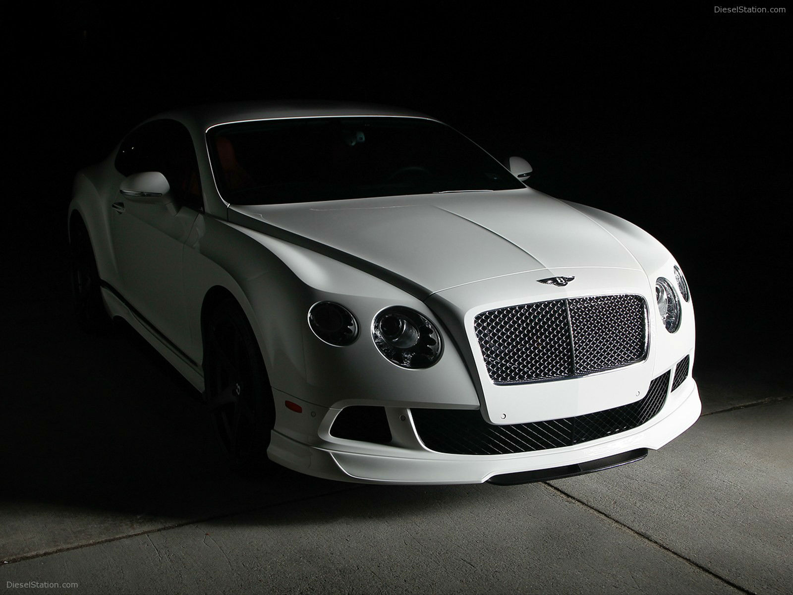 White Bentley repaired by Bash Autohaus